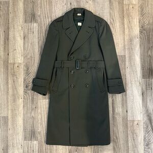 VINTAGE US Military 1970s Trench Coat